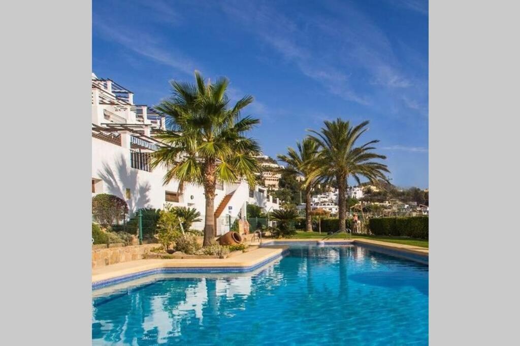 Апартаменти Penthouse With Large Terrace And Roof Solarium, With Amazing Sea Views Мохакар Екстер'єр фото