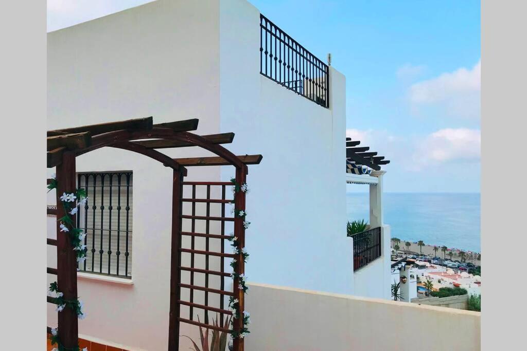 Апартаменти Penthouse With Large Terrace And Roof Solarium, With Amazing Sea Views Мохакар Екстер'єр фото